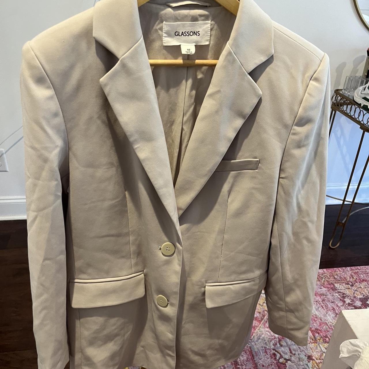 glassons double tie front blazer