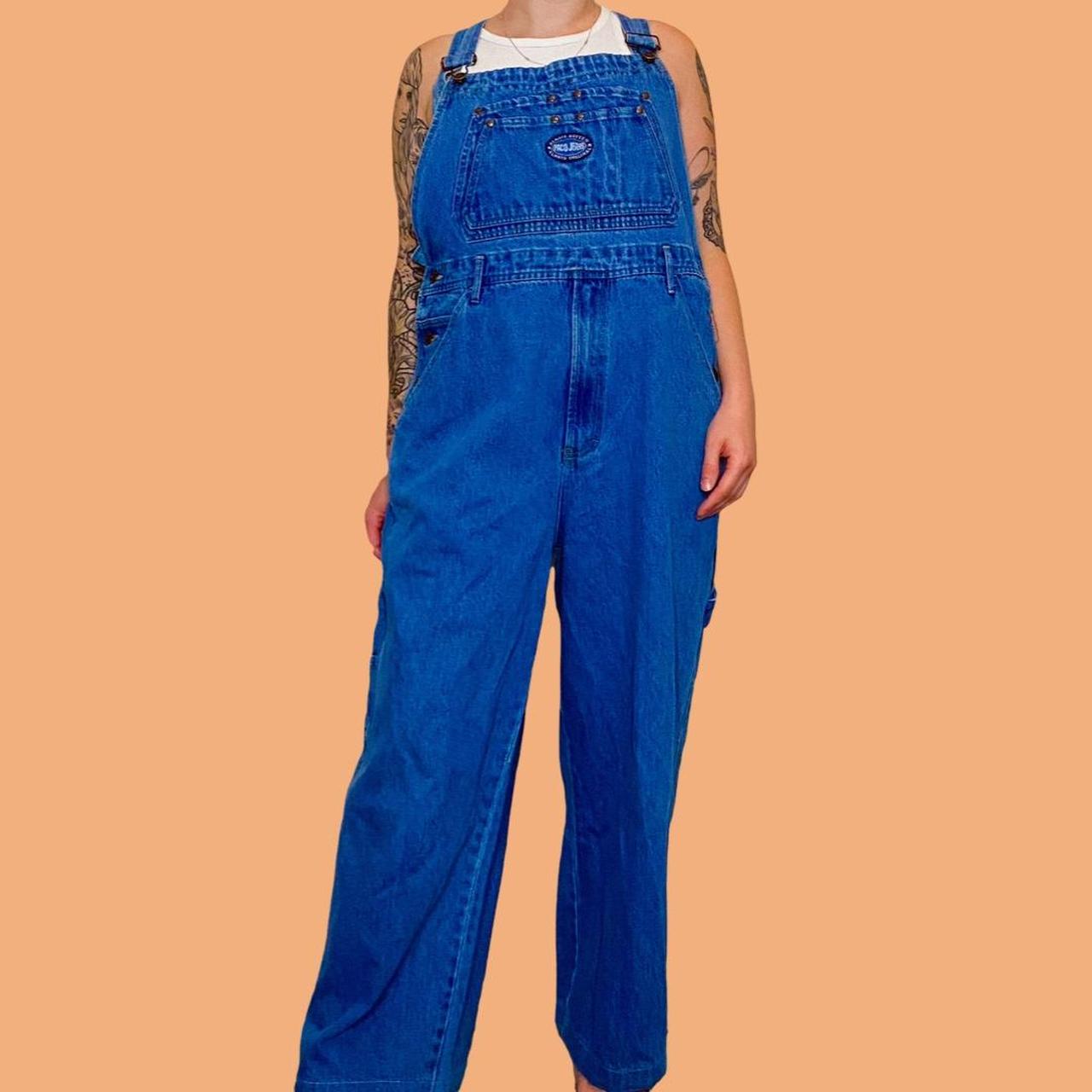 Vintage paco jeans oversized overalls size medium 🐞 Depop