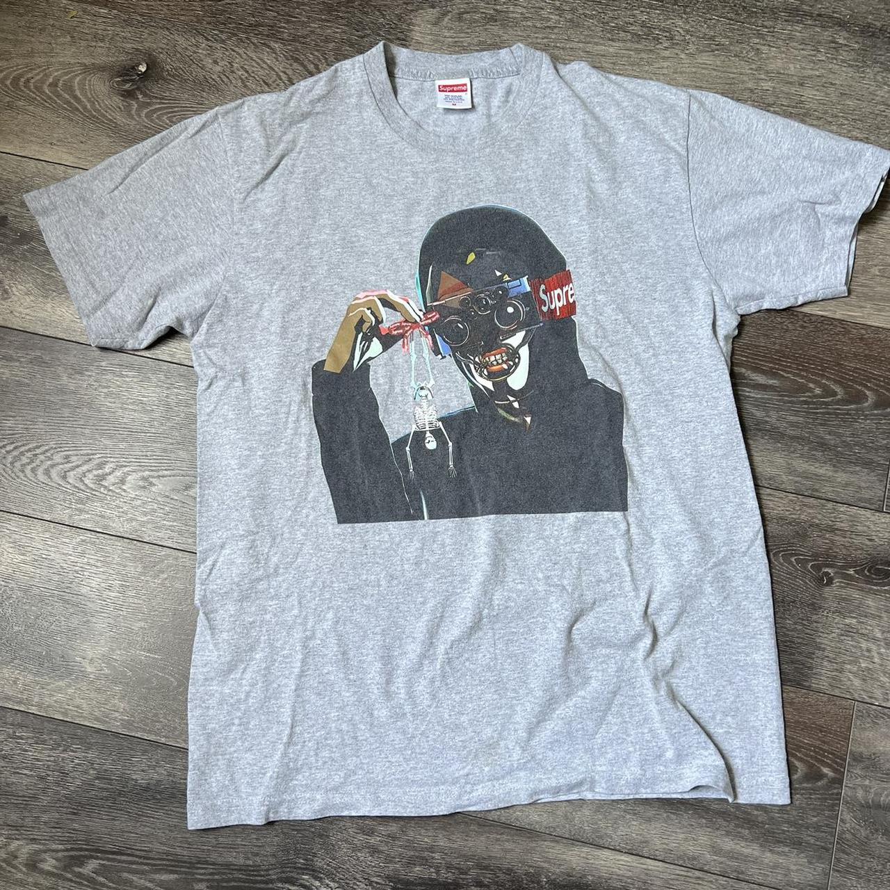 supreme creeper tee grey