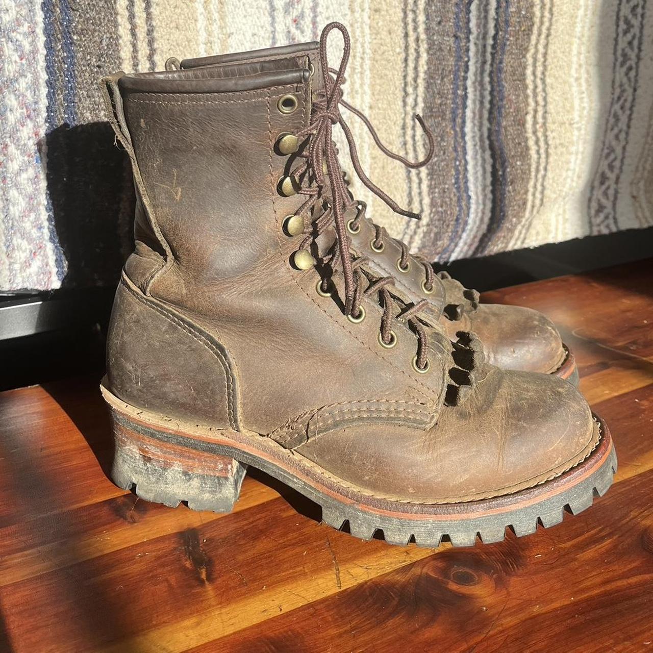 Frye hot sale logger boots