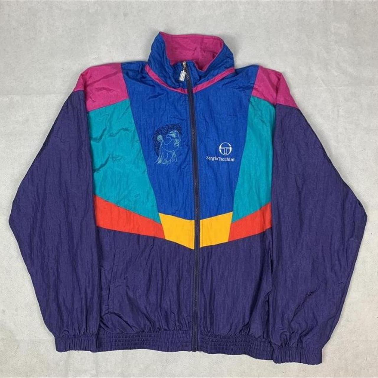 Vintage 90’s Sergio Tachini tracksuit🫡 Size medium,... - Depop