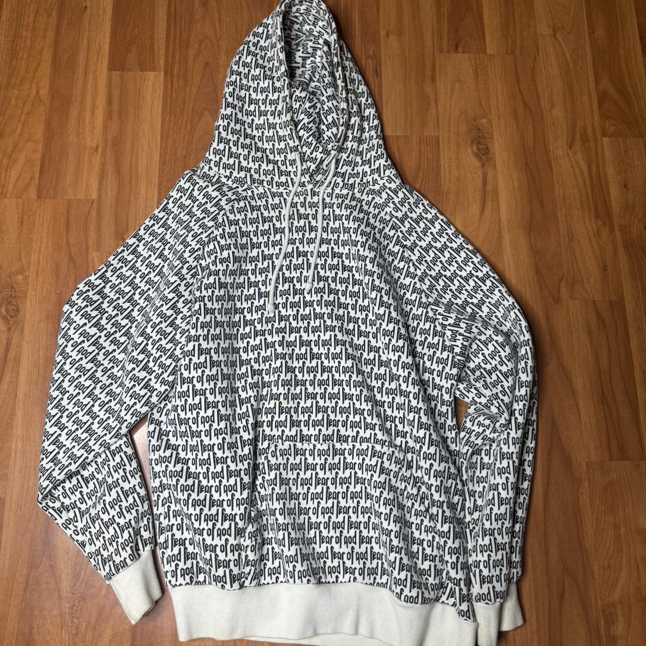 Fear of god outlet monogram hoodie