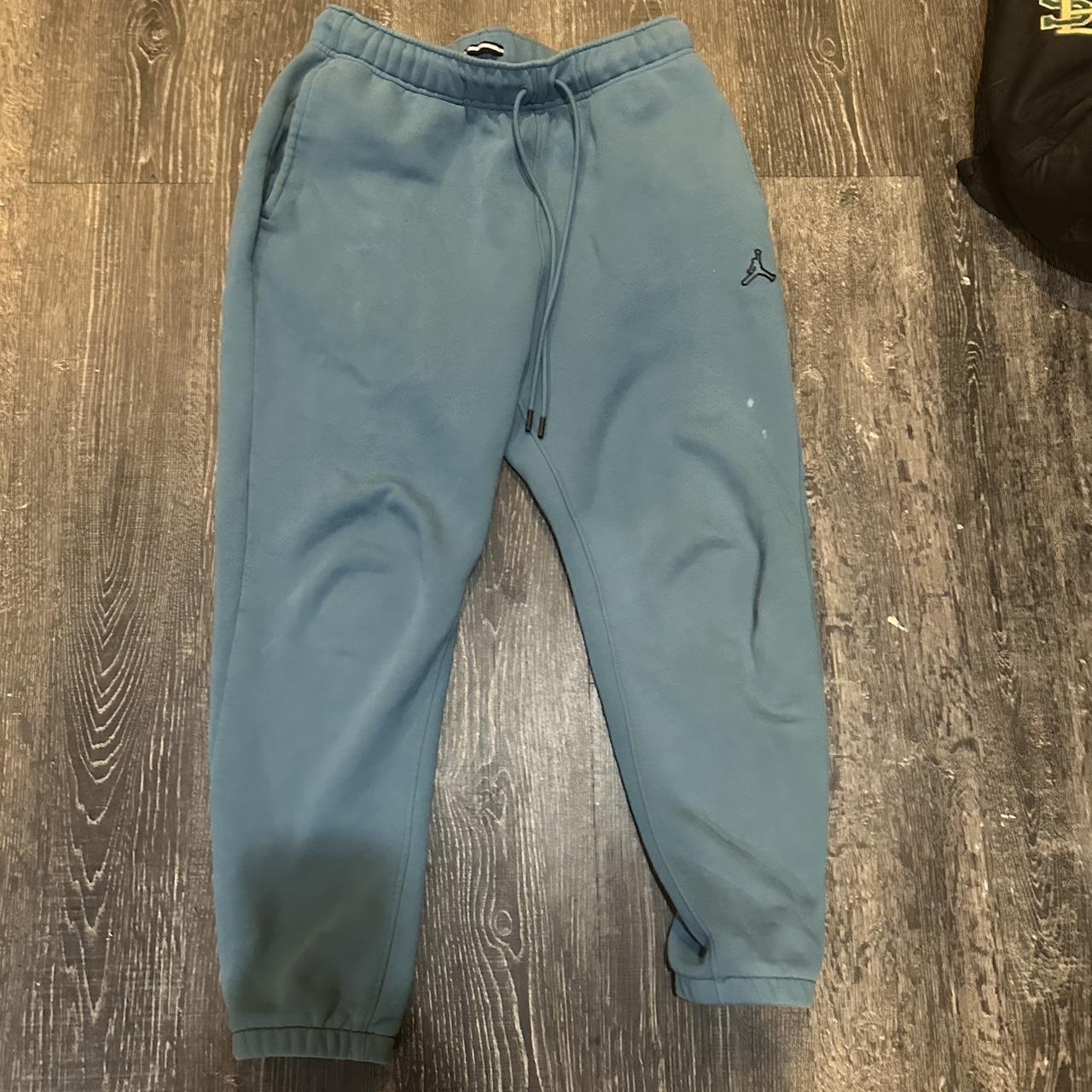 Jordan Mens Blue Joggers Tracksuits Depop