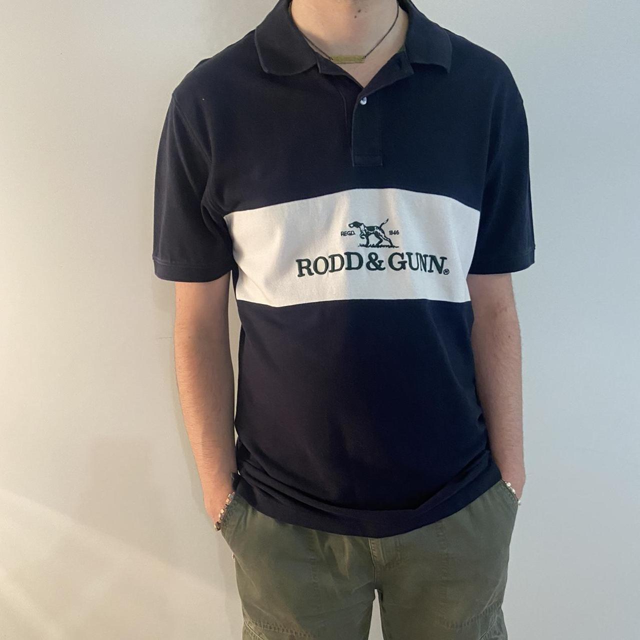 rodd&gun polo shirt, great condition barley used,... Depop