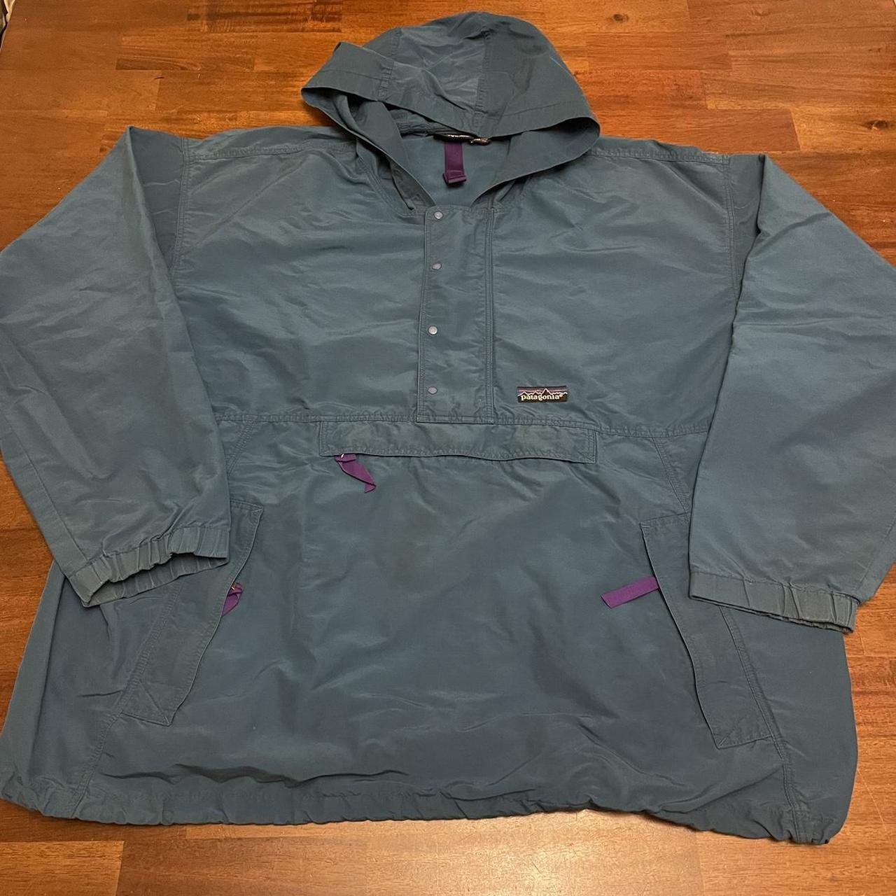 Vtg Patagonia Hooded Windbreaker anorak Parka... - Depop