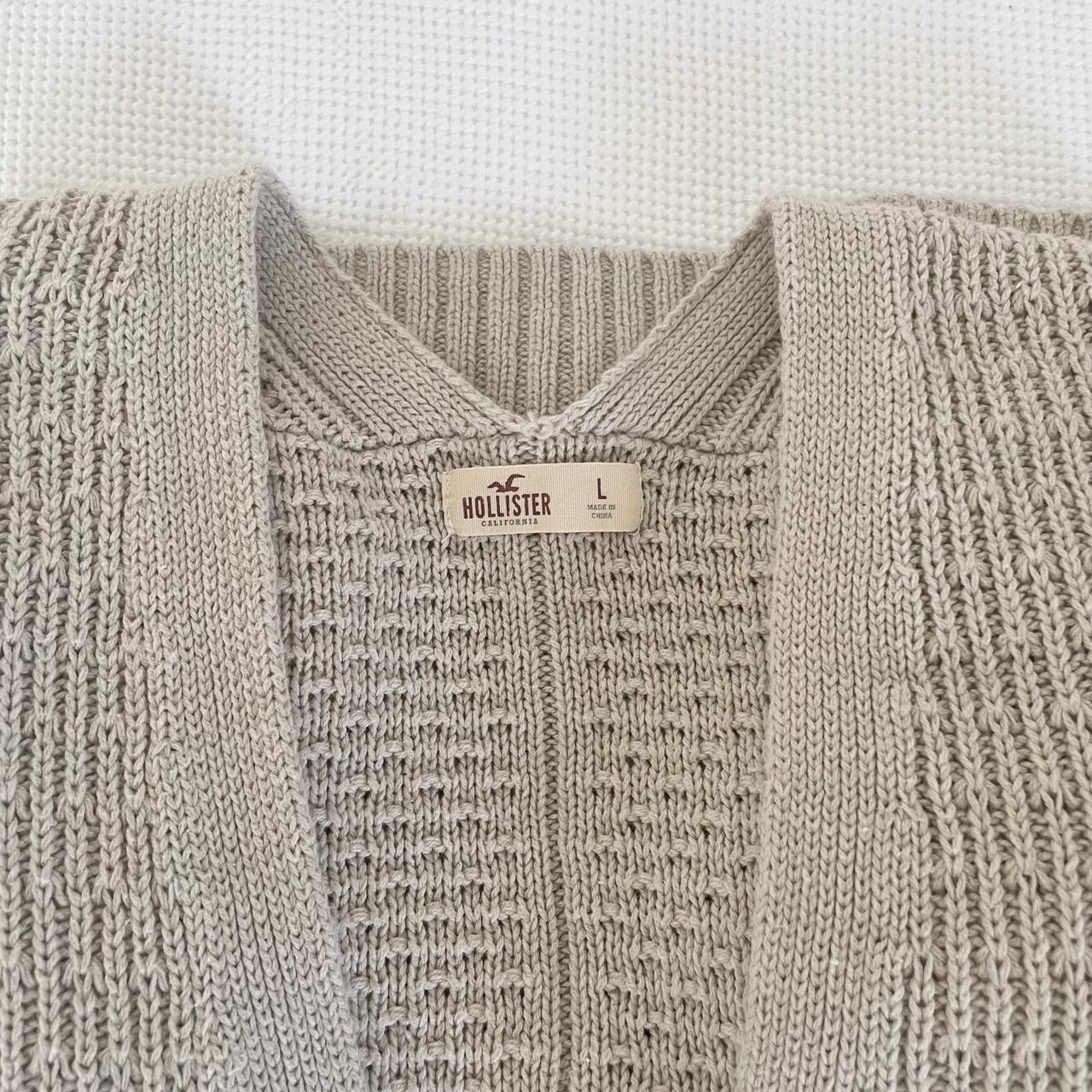 Hollister Co. Women's Cream Cardigan | Depop