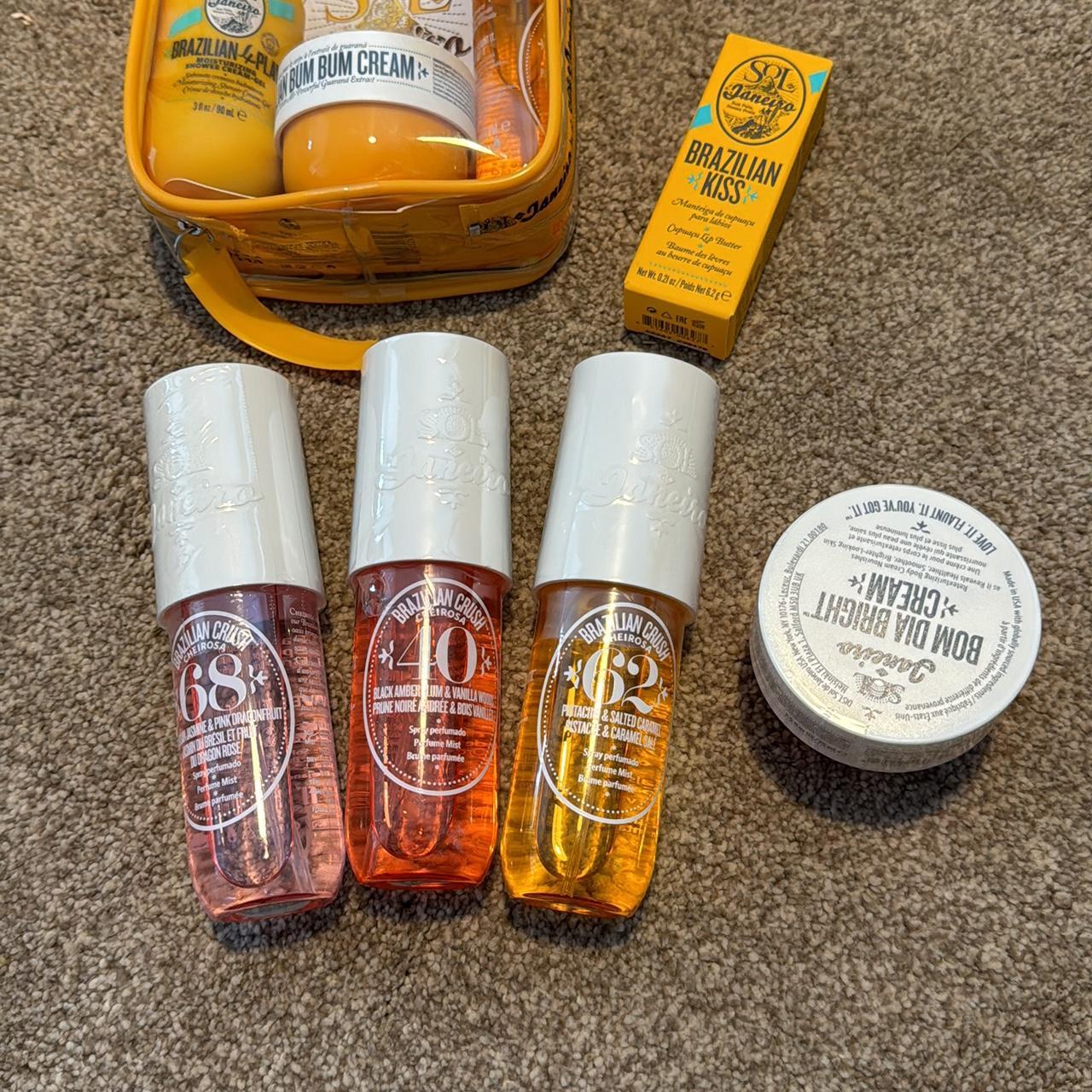 Sol de Janeiro jet set pack, lip butter, dom dia... Depop