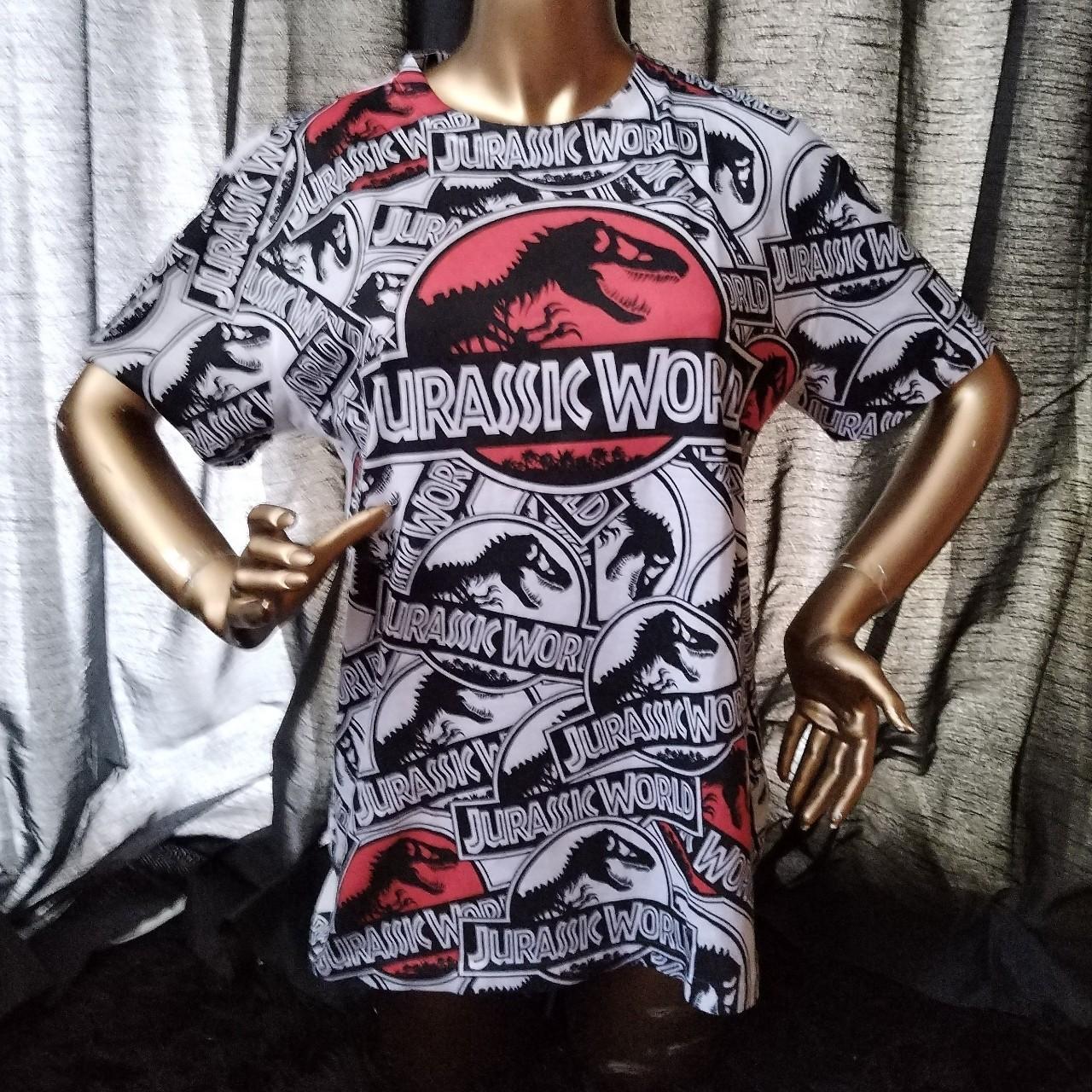 plus size jurassic park t shirt