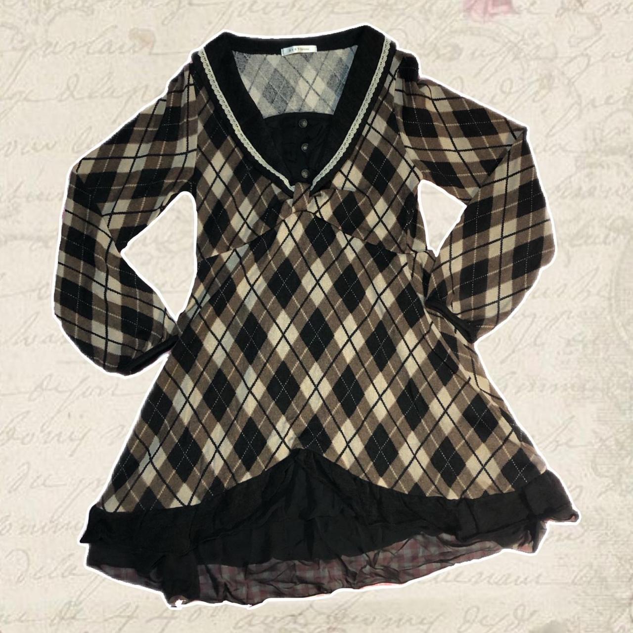 Axes femme plaid / tartan autumn winter fatal frame... Depop