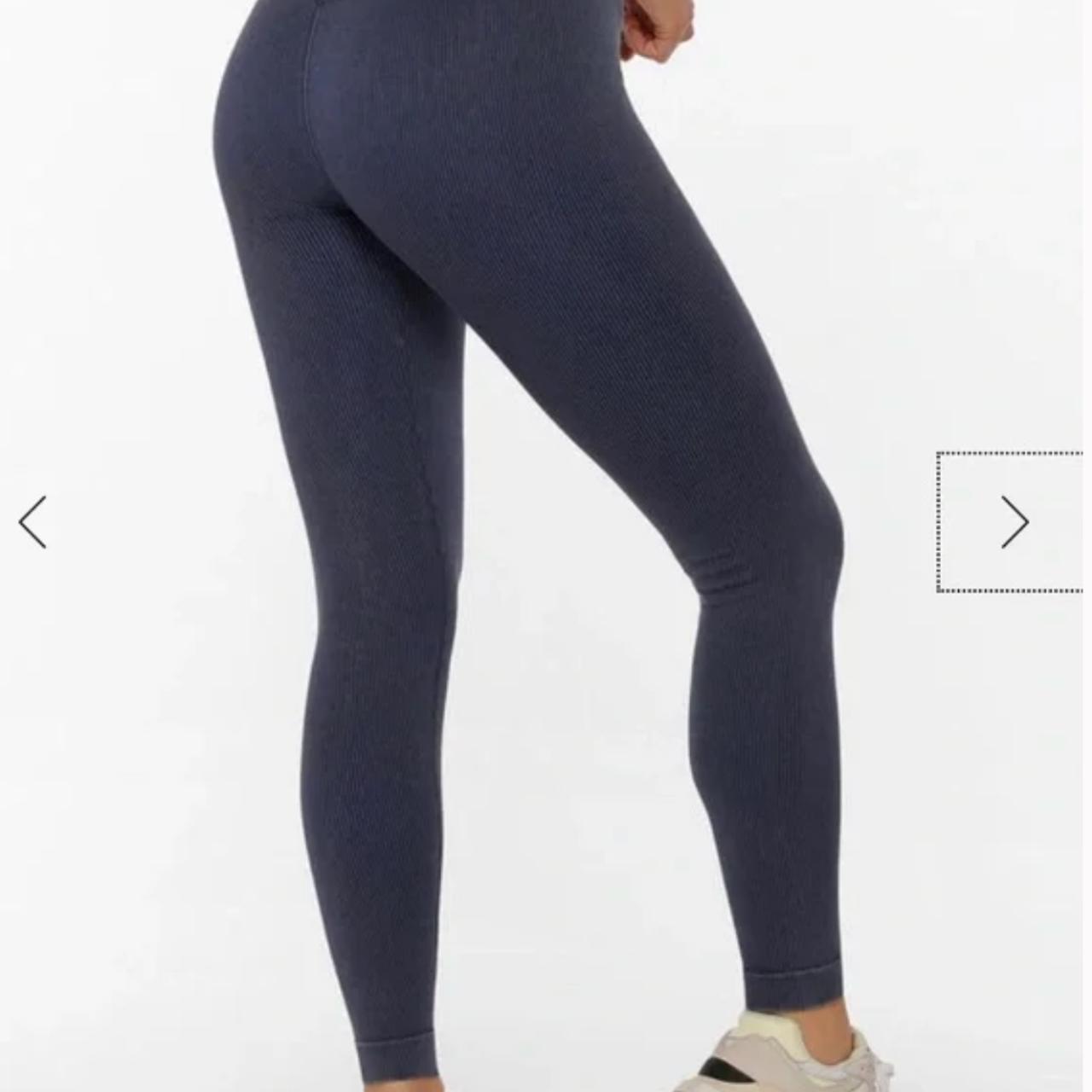 Tempo Ribbed Seamless Full Length Leggings