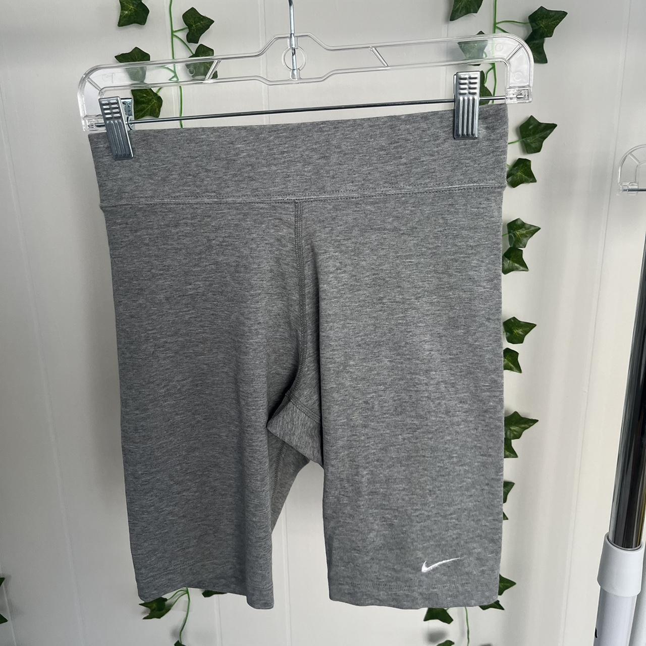 grey nike foundation shorts