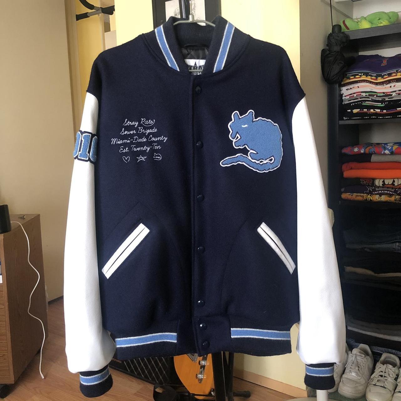 Stray Rats 10-Year Anniversary Varsity Jacket Size... - Depop