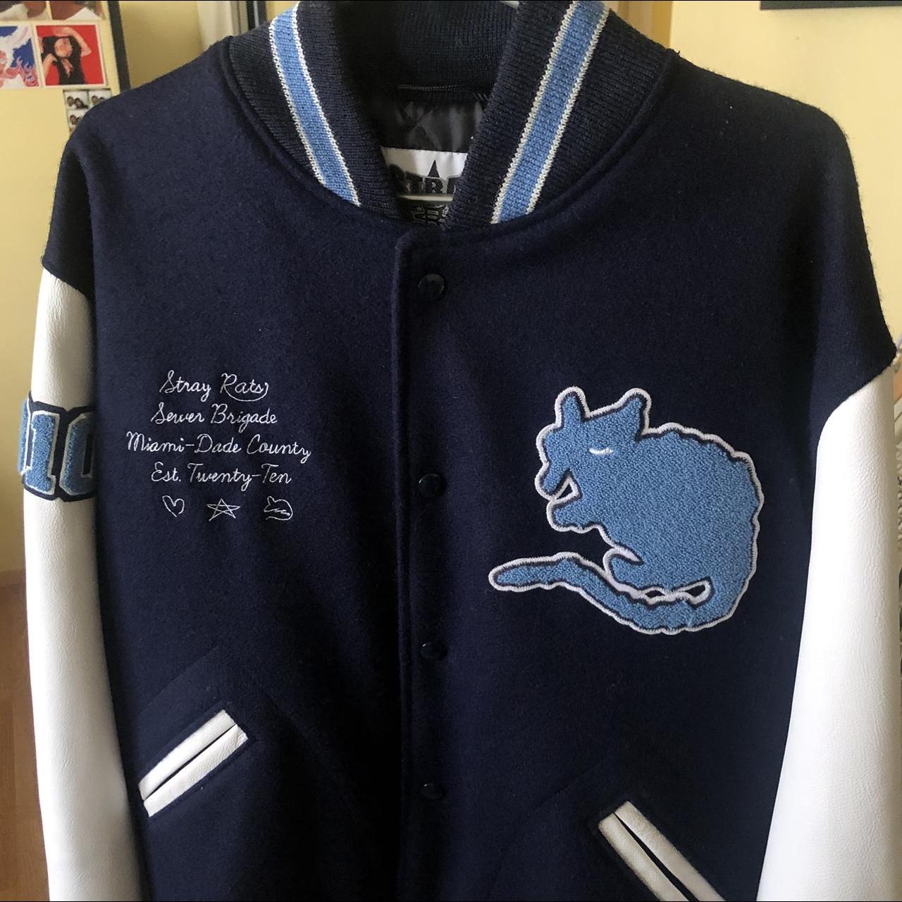 Stray Rats 10-Year Anniversary Varsity Jacket, Size...