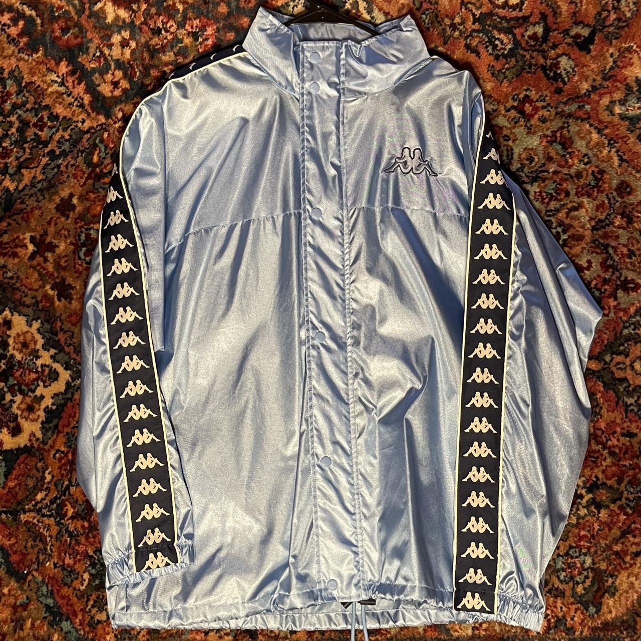 Baby blue sales kappa jacket