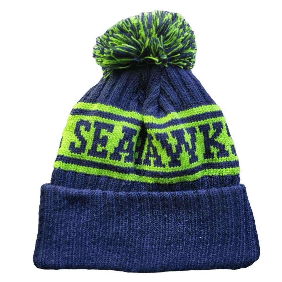 Seattle Seahawks knit New Era Toque-NWT