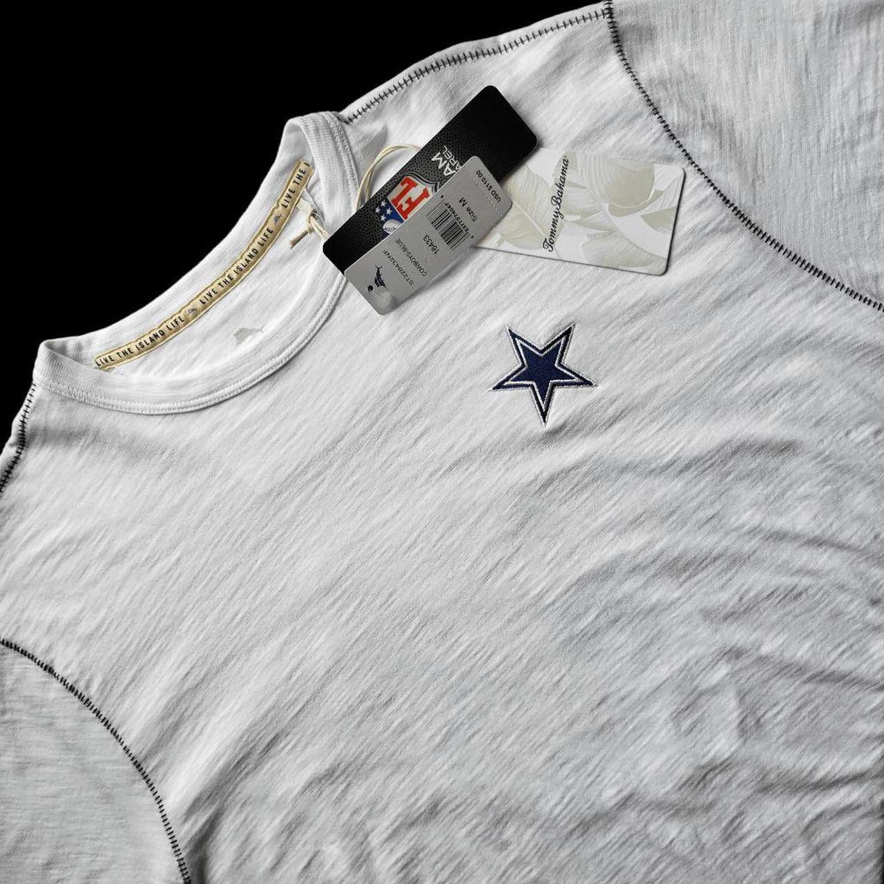 Tommy Bahama Men's White Dallas Cowboys Laces Out Billboard Long