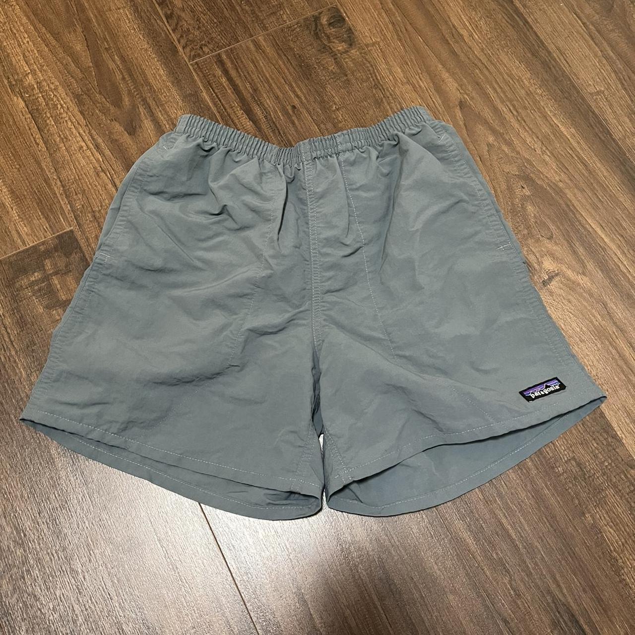 Barely used Patagonia baggies 5” size... - Depop