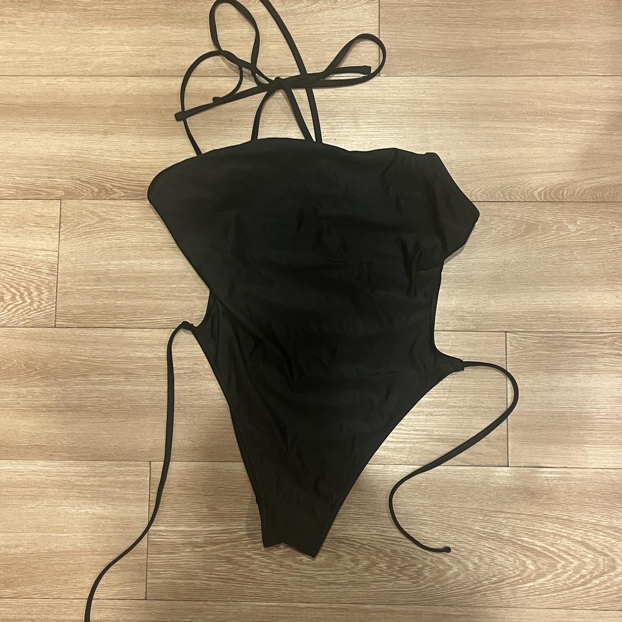Madewell Second Wave Side-Tie One-Piece Swimsuit in... - Depop