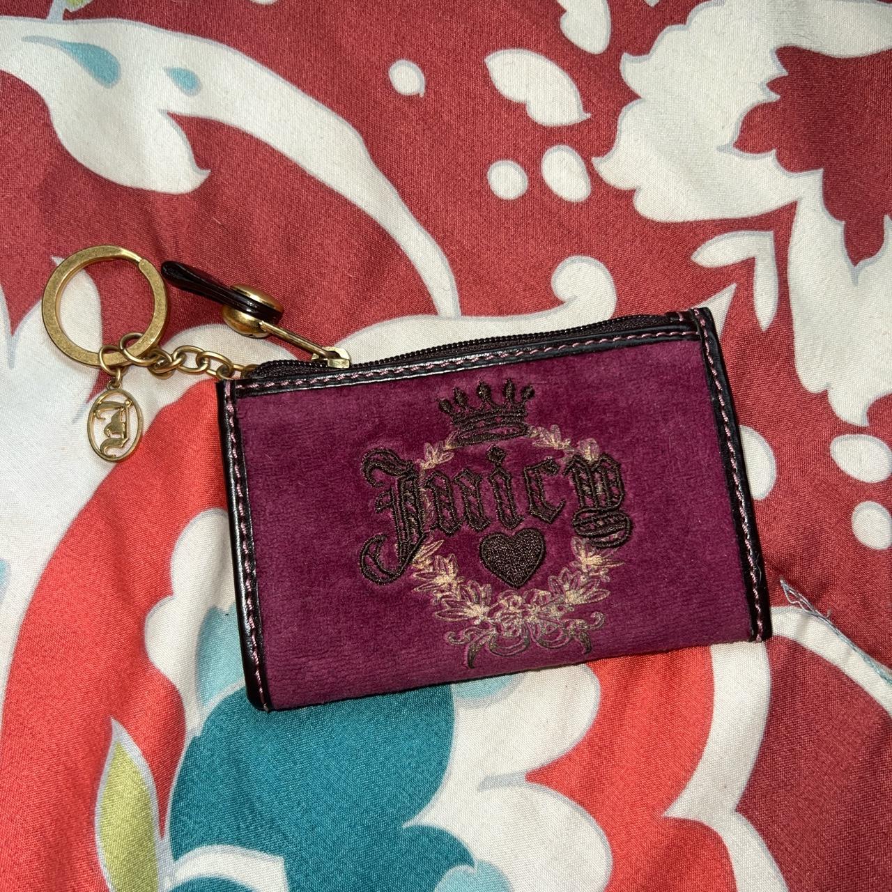 VS online PINK Vintage Monogram Coin Purse