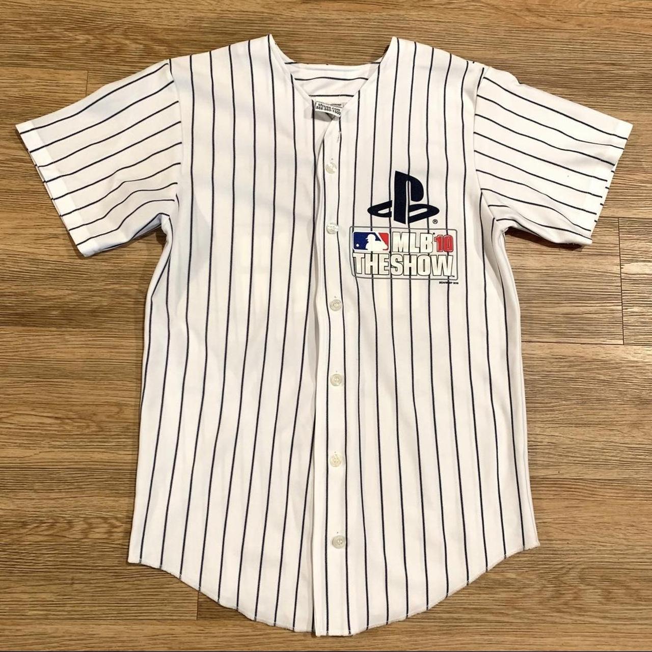 Rare Playstation Baseball Jersey MLB 2010 The Show - Depop