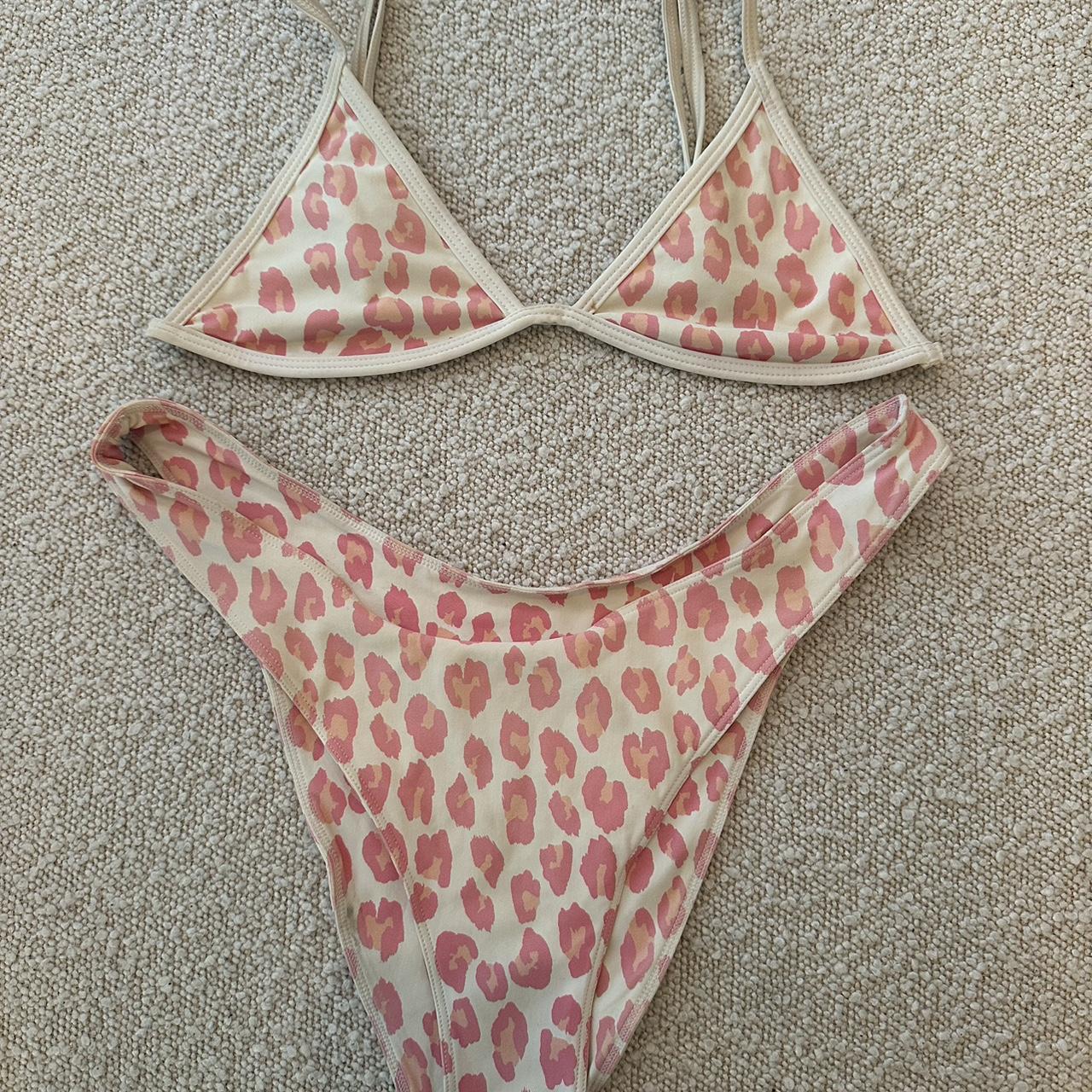 Bamba pink cheetah bathing suit. Perfect for a