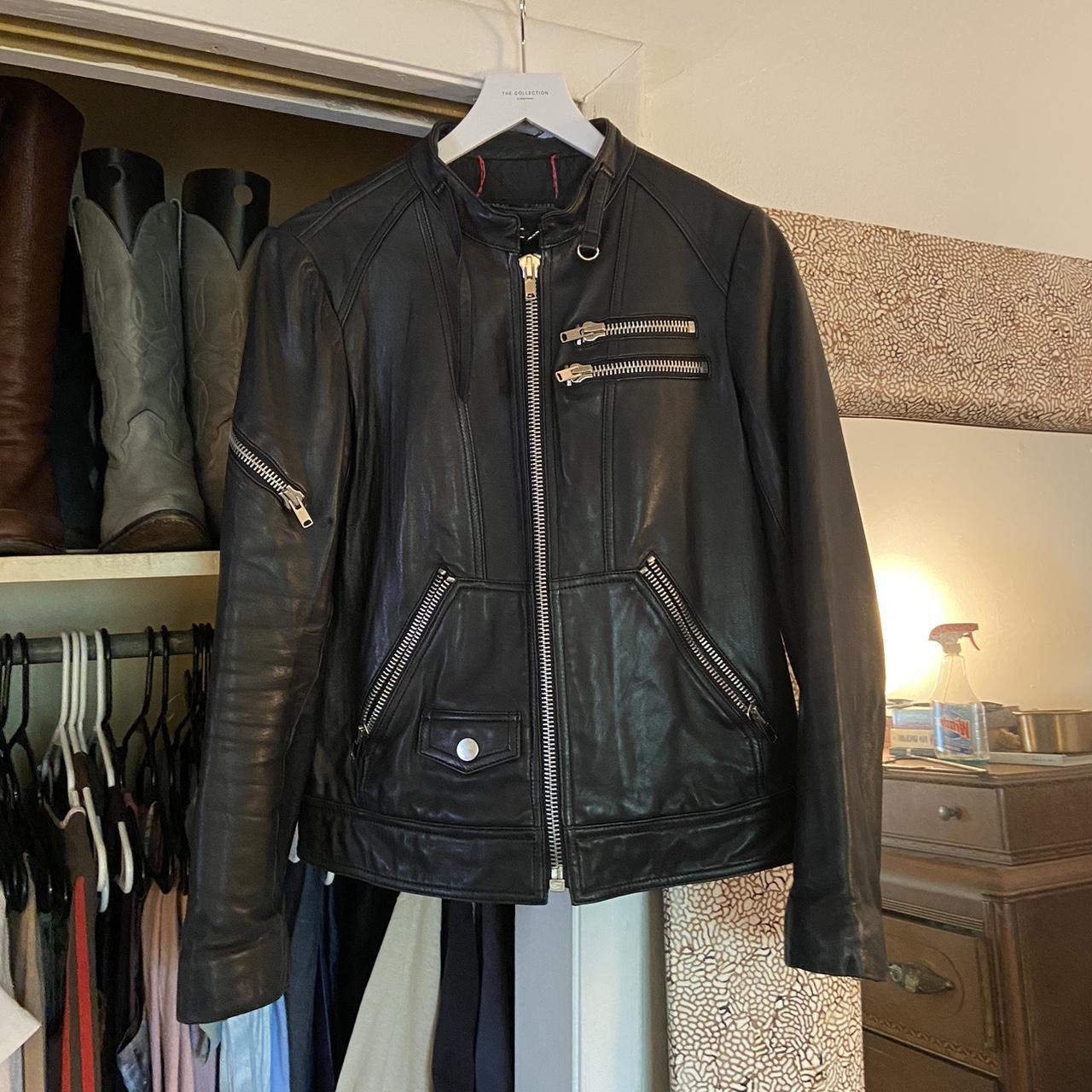 Vintage Marc jacobs leather Moto Minor