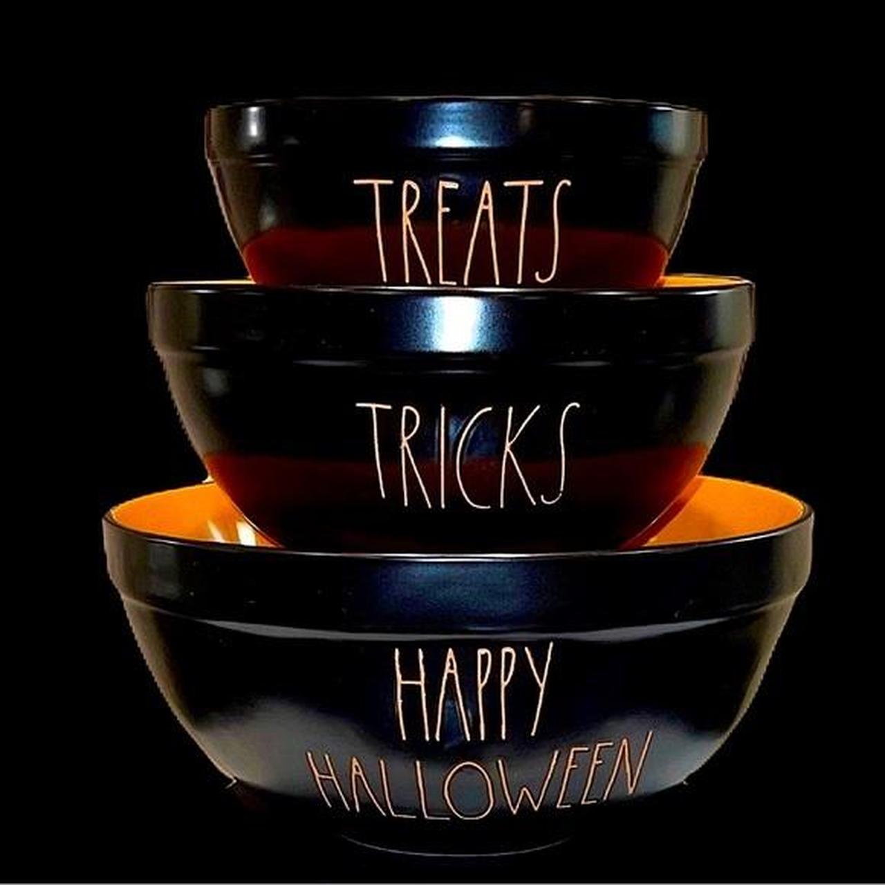 Rae Dunn HAPPY HALLOWEEN MIXING BOWL deals SET