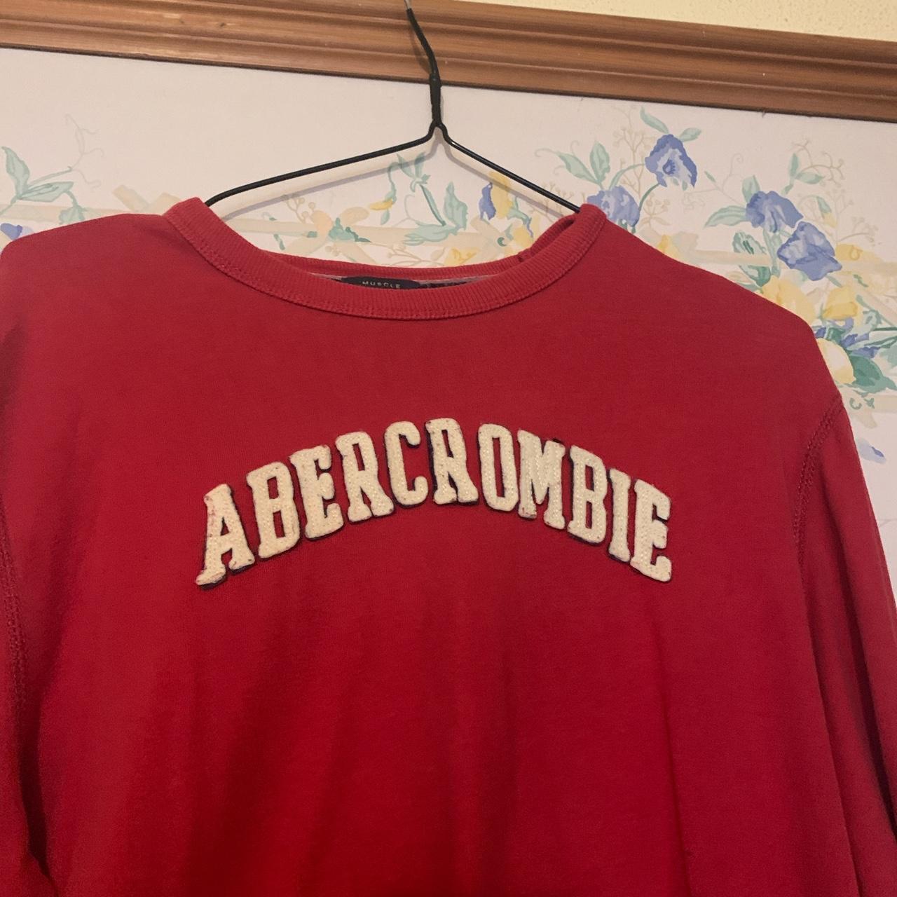 Abercrombie & Fitch Women's Red Shirt 