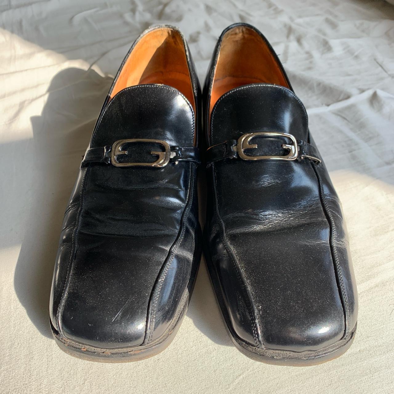 Chunky Vintage Gucci loafers Fit like a men’s size... - Depop