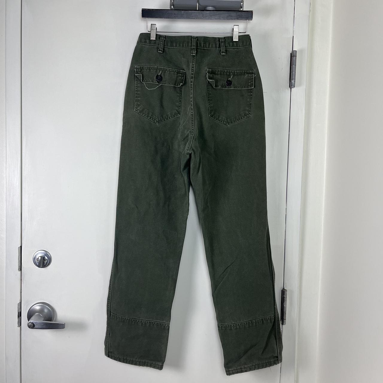 Pine green canvas work pants “carhartt” like In... - Depop