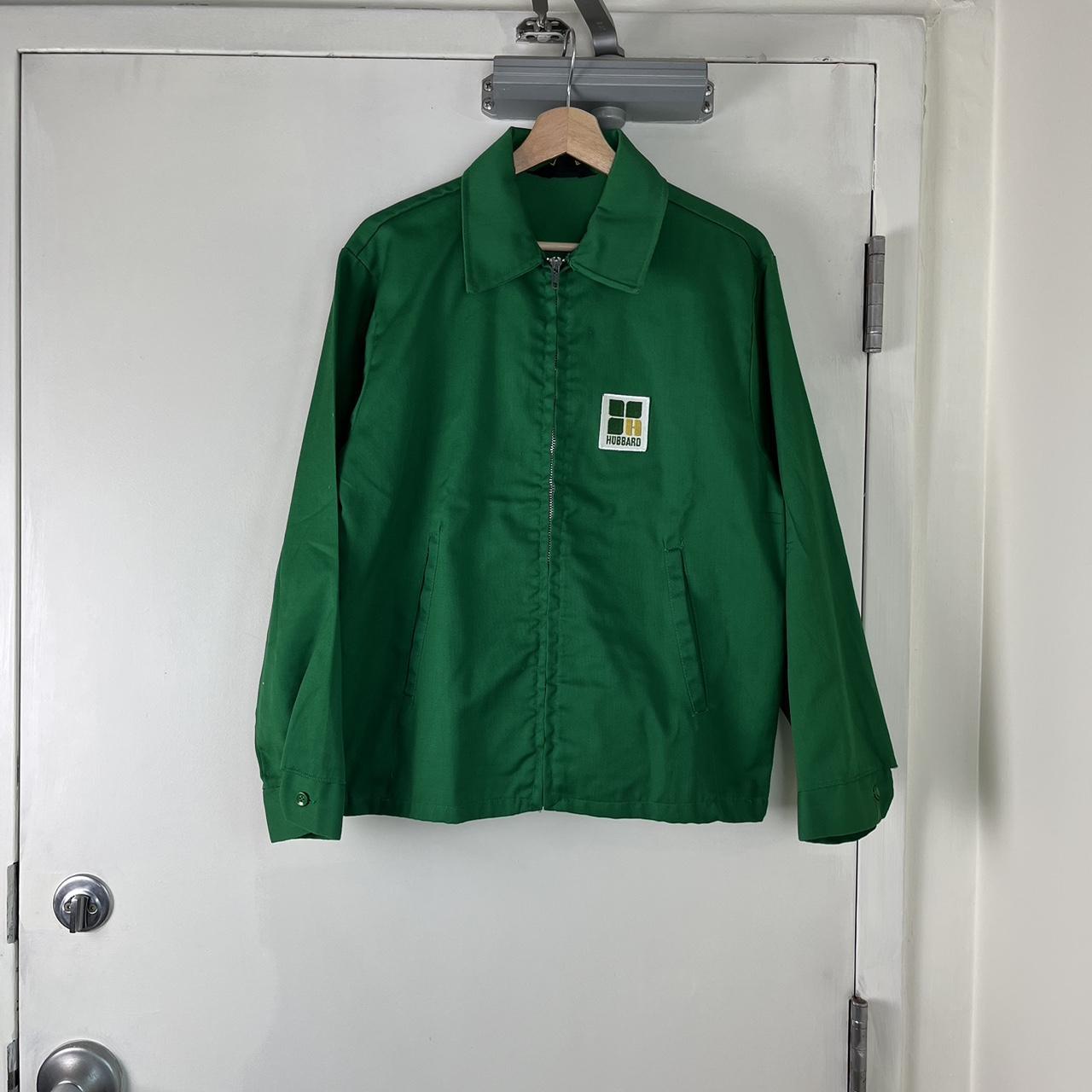 70’s Hubbard zip up work wear jacket In good... Depop