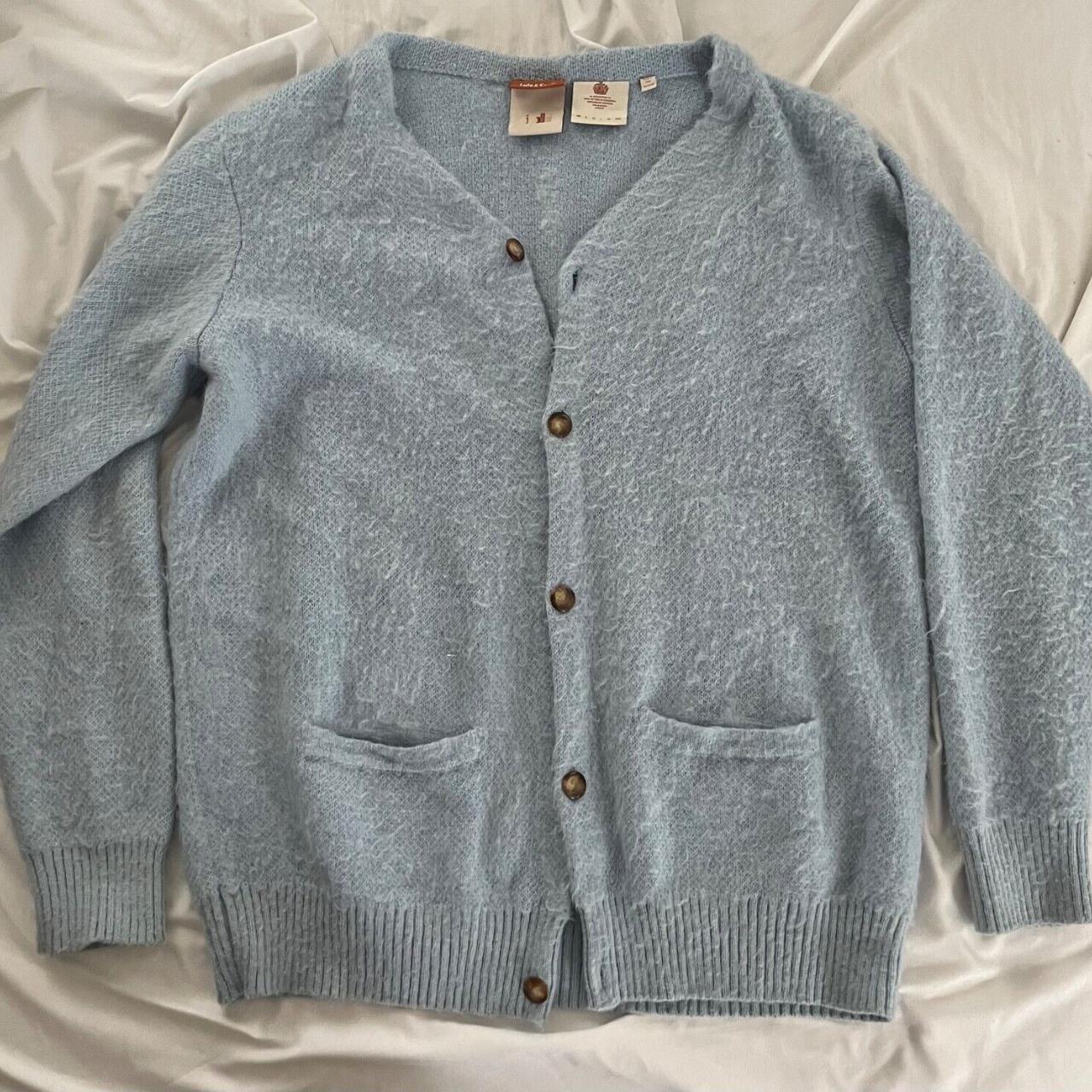 Lyle & Scott x Oi Polloi Baby Blue Mohair... Depop