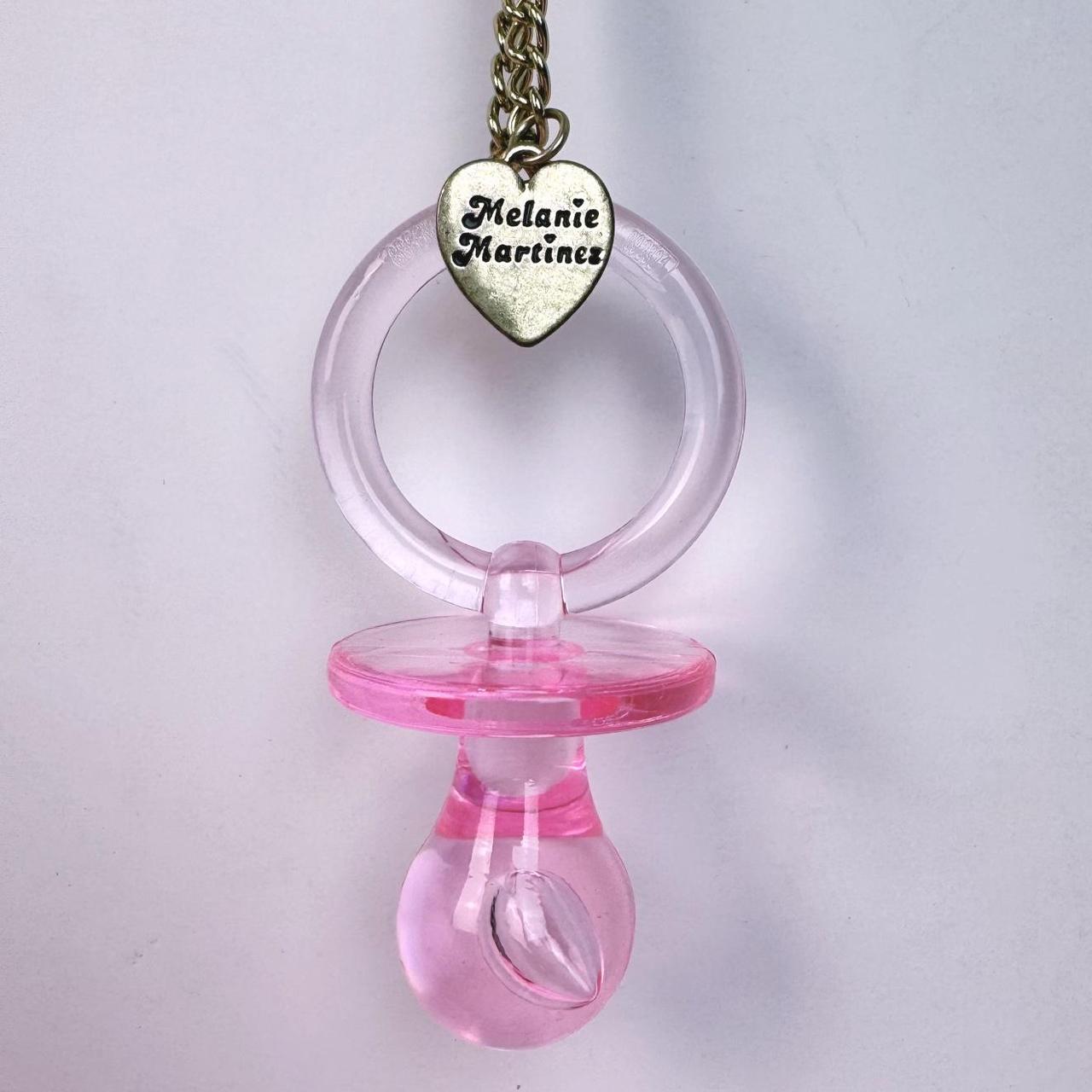 Handmade Melanie Martinez Pacifier Necklace Gold Depop 0526