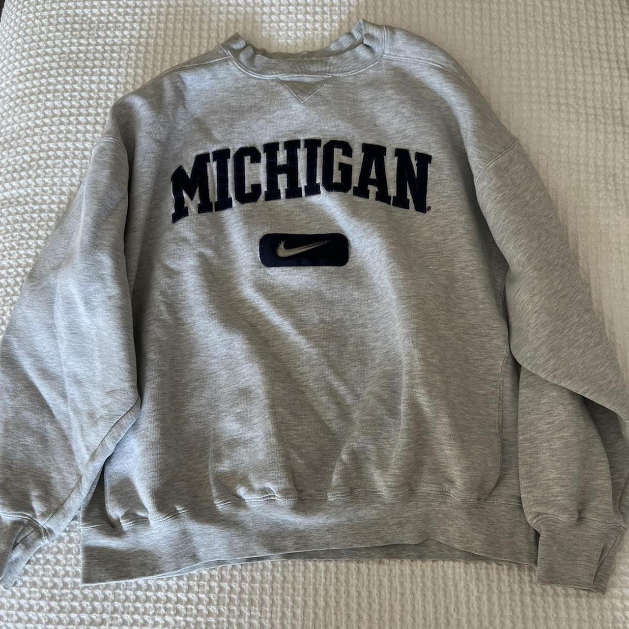 university of michigan nike sweatshirt