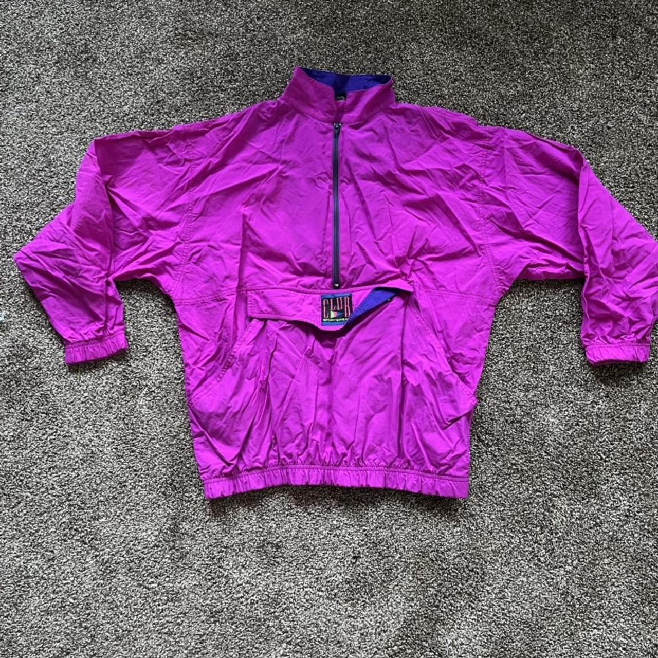 90s clearance neon windbreaker