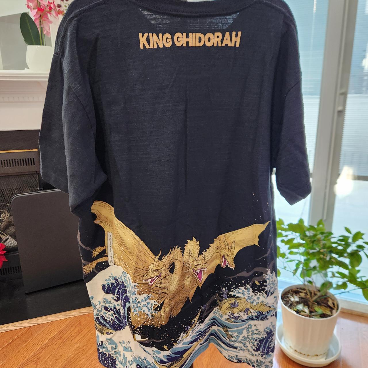 Official Godzilla King Ghidorah Shirt Only Flaw Is Depop P0