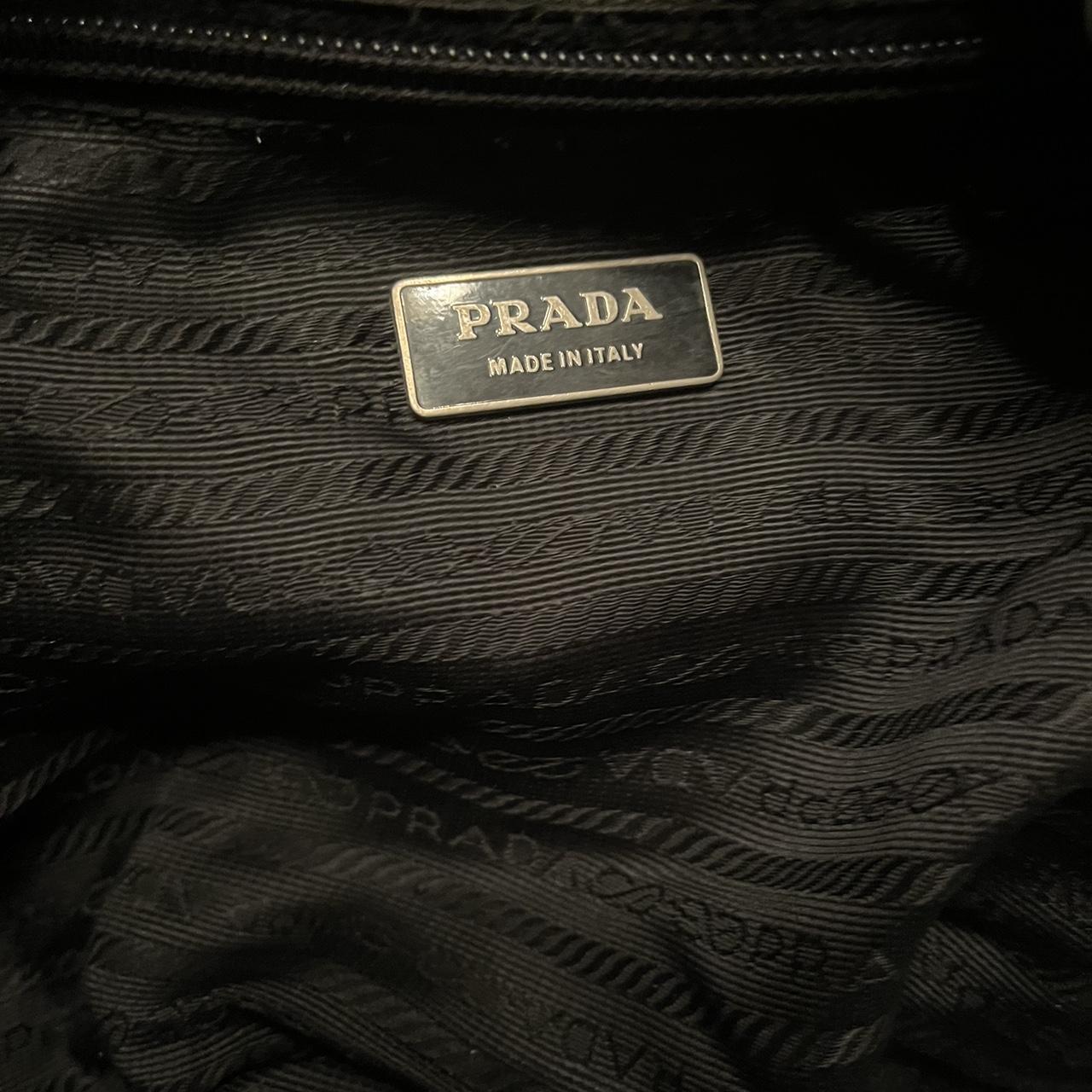 Mini borsa Prada in nylon e saffiano #prada - Depop