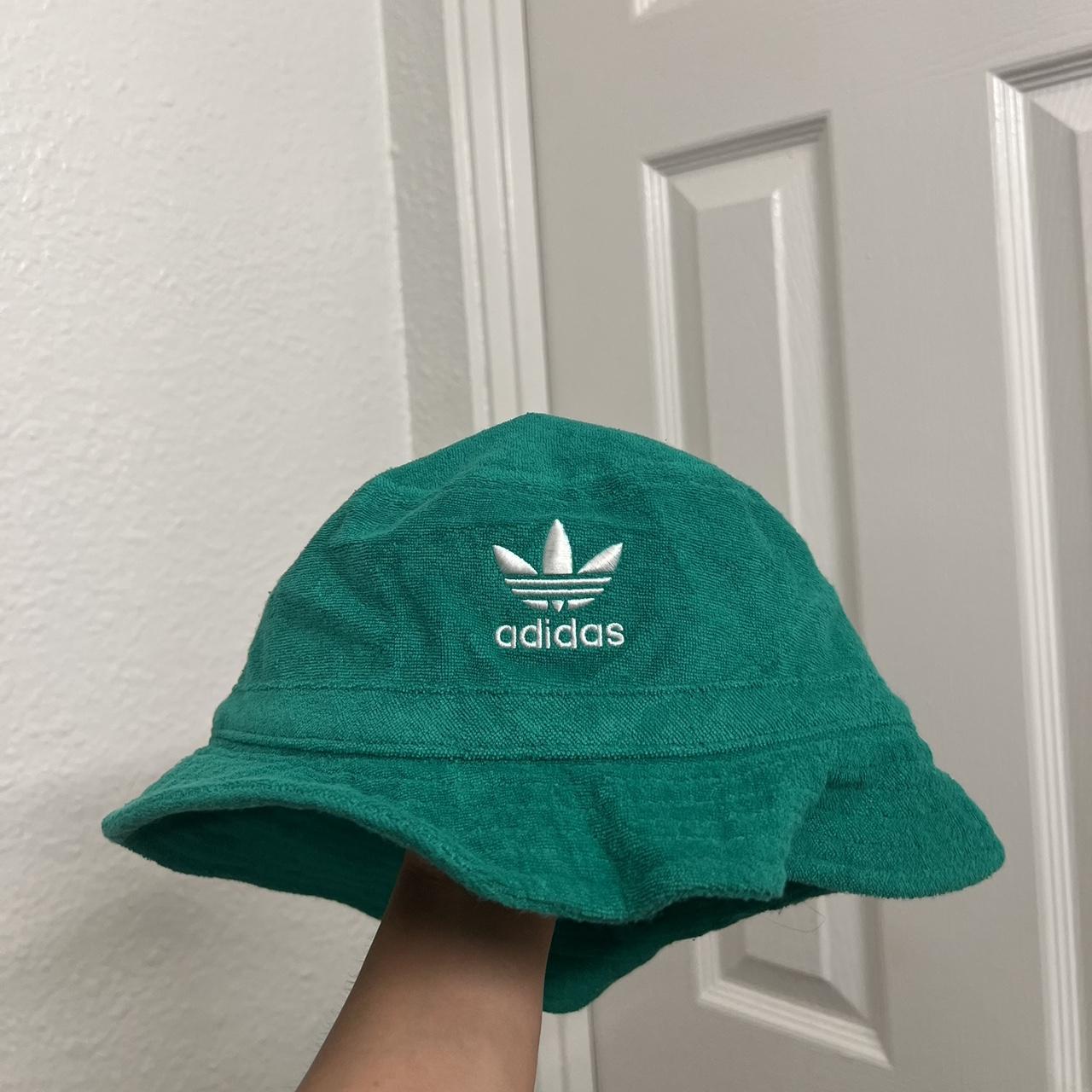 green adidas bucket hat Depop