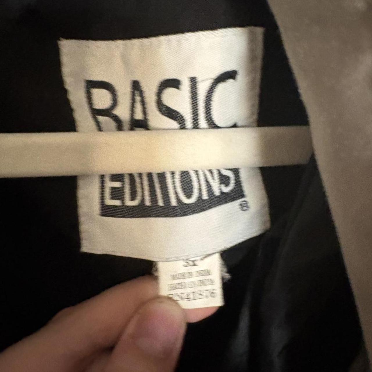 Basic Editions Women's Jacket - Black/Brown - 3XL… - image 3