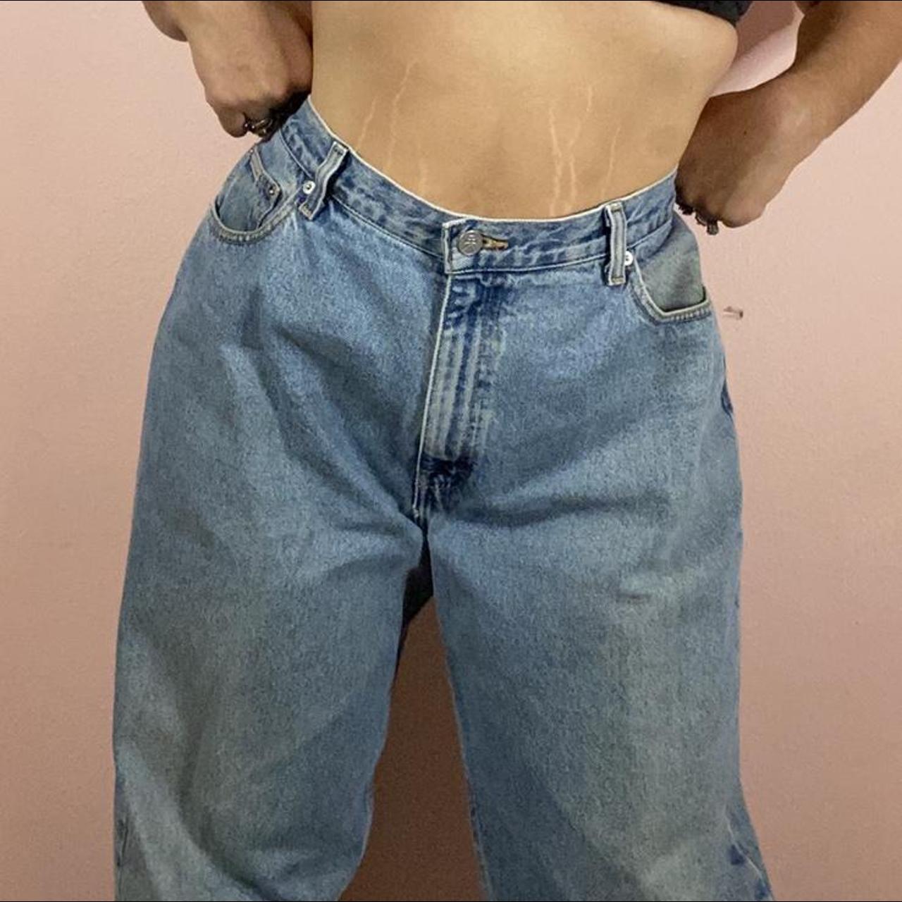 90s Calvin Klein jeans Straight leg style jeans -... - Depop