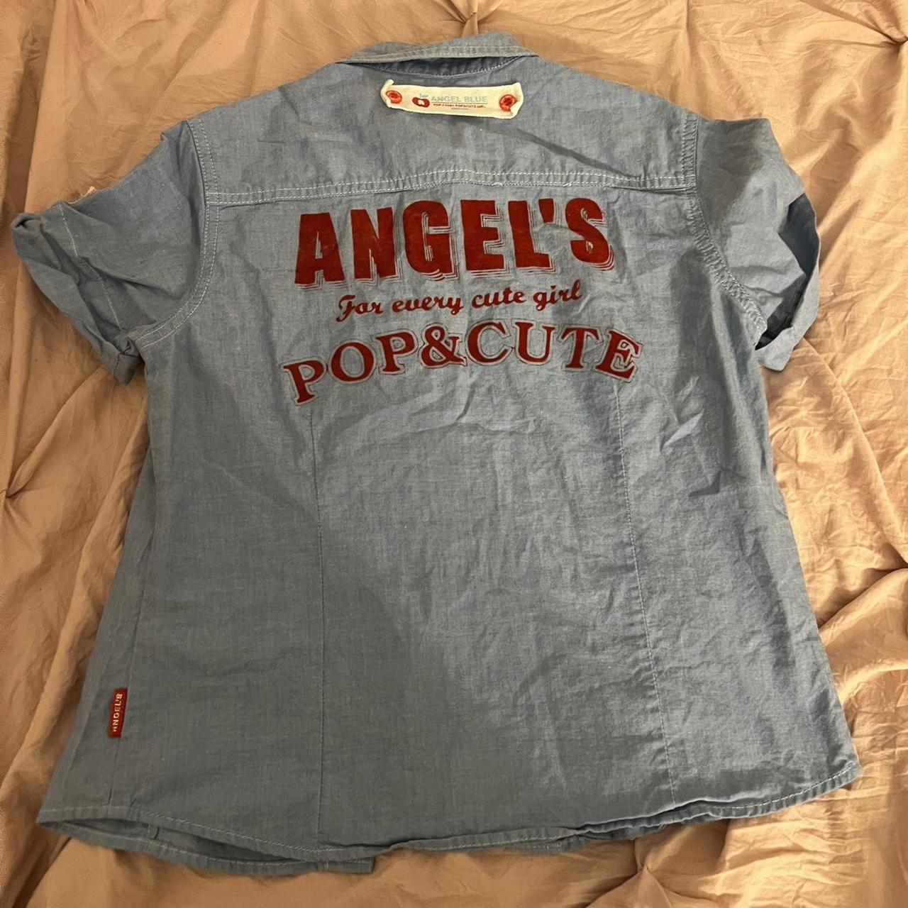 Angel Blue Women's multi Shirt (2)