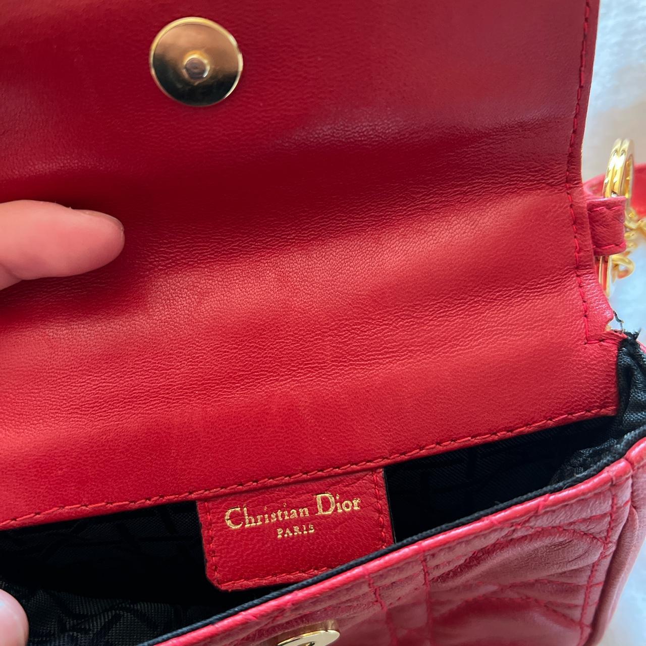 vintage small dior crossbody bag. does have some... Depop