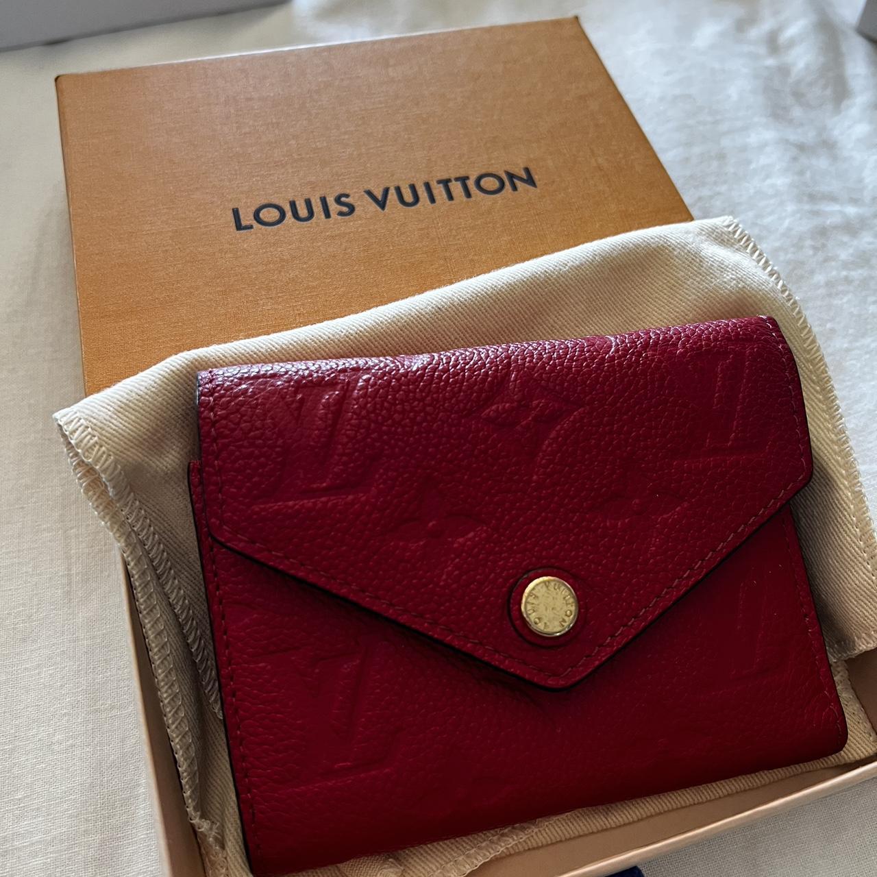 Louis Vuitton wallet! Fairly worn but a solid cute - Depop