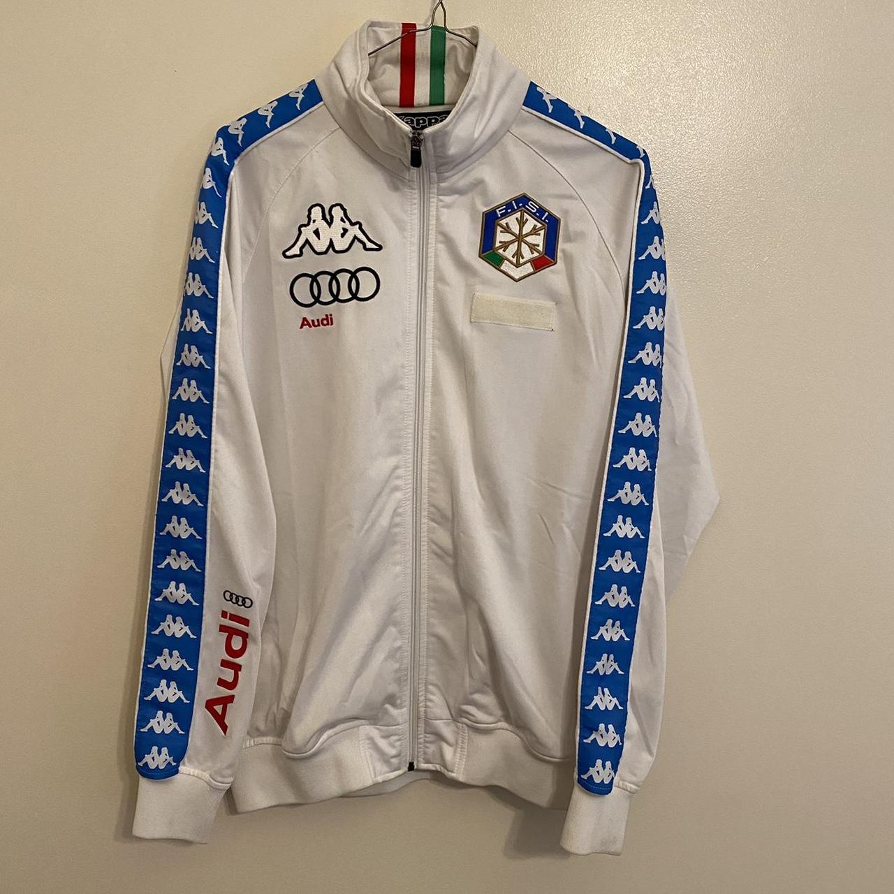 KAPPA #ITALIA Soccer Jacket Audi Embroidery clothes | Depop
