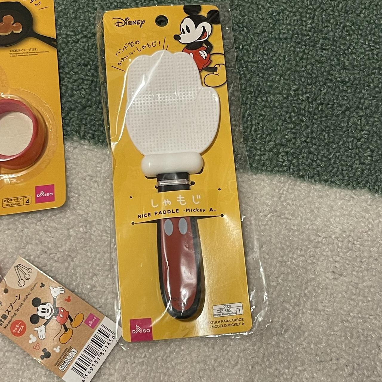 Daiso Disney Mickey Mouse Kitchen Measuring Spoons Red