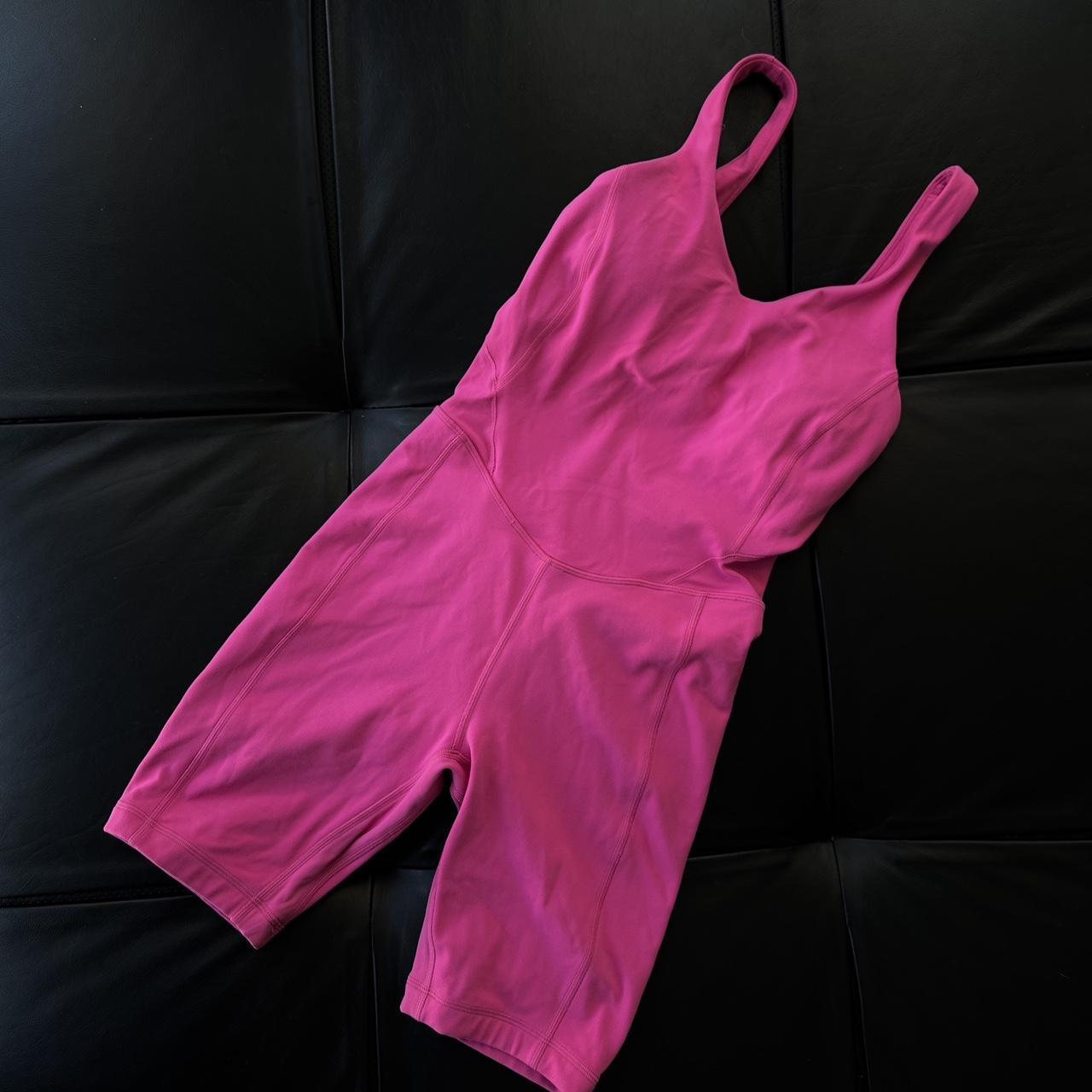 NOT FOR SALE Lululemon Align Bodysuit Hot Pink / - Depop