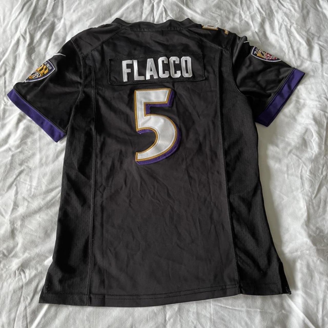 Joe Flacco Baltimore Ravens Nike Elite Jersey - Purple