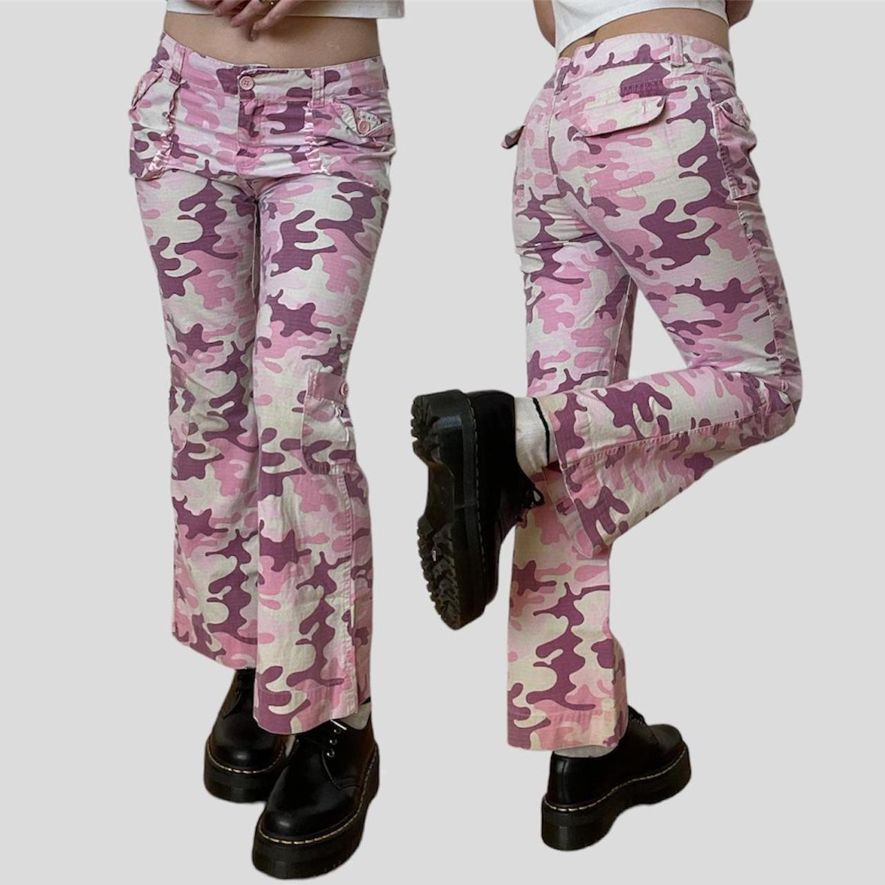 Women's High-waisted Trousers And Frock Pants Camouflage Loose Casual  Trousers – the best products in the Joom Geek online store