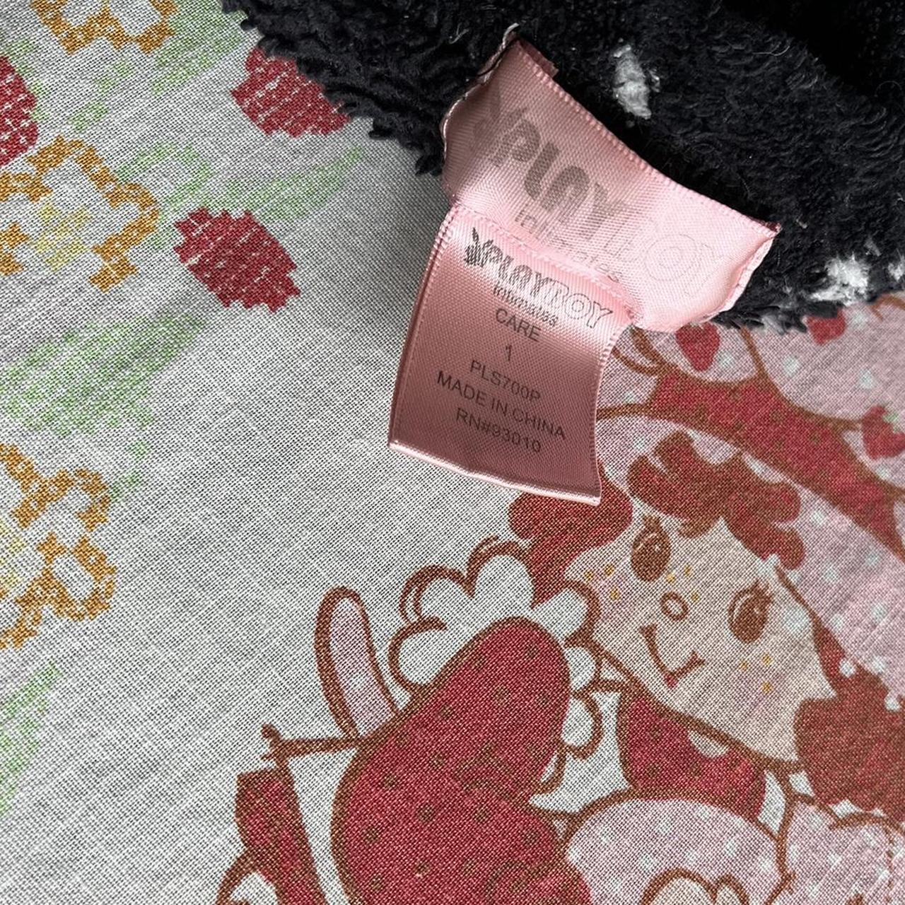 y2k playboy fuzzy pajama pants *ꔫ* super... Depop