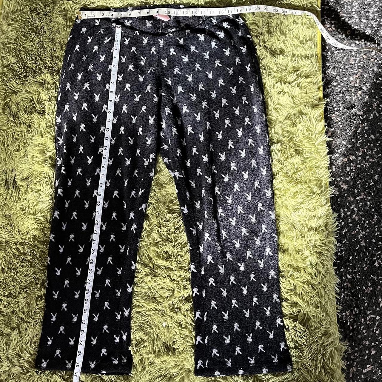 y2k playboy fuzzy pajama pants *ꔫ* super... Depop
